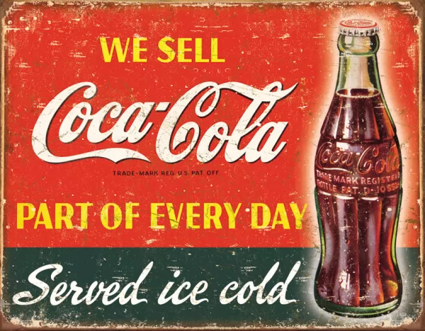 Tin Signs Coca Cola Part of Every Day TSN1820