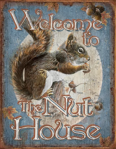Tin Signs Nut House Welcome TSN1824