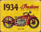 Tin Signs 1934 Indian Motorcycles - TSN1929