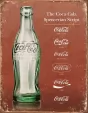 Tin Signs Coke Script Heritage - TSN1952