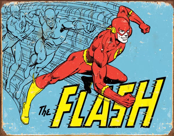 Tin Signs The Flash Retro TSN1959