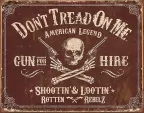 Tin Signs DTOM Gun for Hire - TSN2007