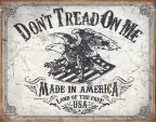 Tin Signs DTOM Land of the Free - TSN2008