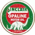 Tin Signs Sinclair Opaline Round - TSN2047