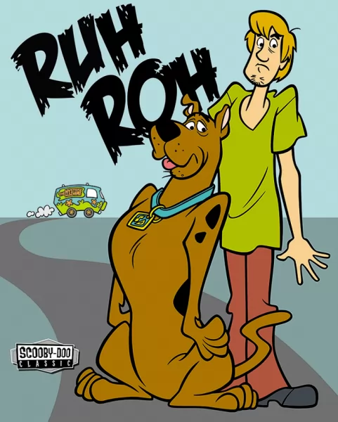 Tin Signs Scooby Doo Ruh Roh TSN2092