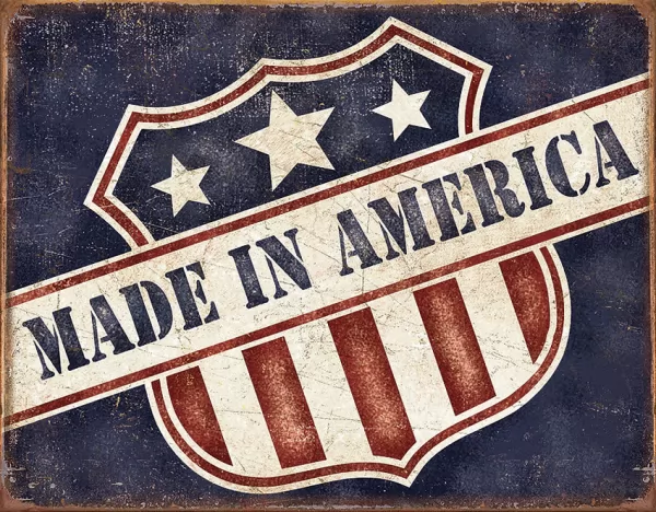 Tin Signs Made In America TSN2119