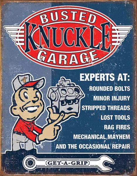 Tin Signs BKG Experts at TSN2144