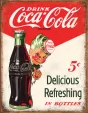 Tin Signs Coke Boy 5 Cents - TSN2168