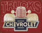 Tin Signs Chevy Trucks - TSN2197