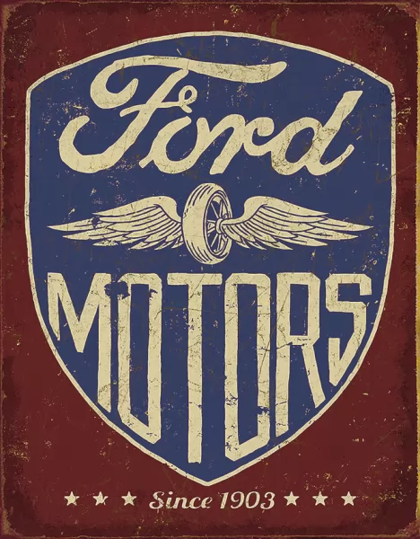 Tin Signs Ford Motors Since 1903 TSN2205