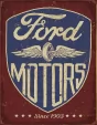Tin Signs Ford Motors Since 1903 - TSN2205