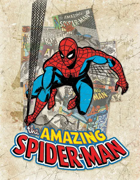 Tin Signs Spider Man Cover Splash TSN2210