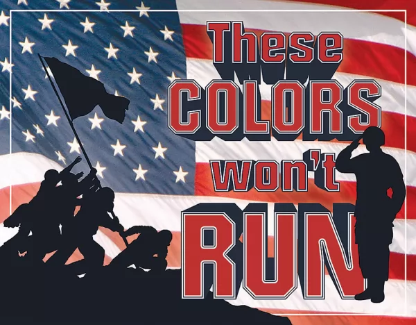 Tin Signs These Colors Wont Run TSN2226