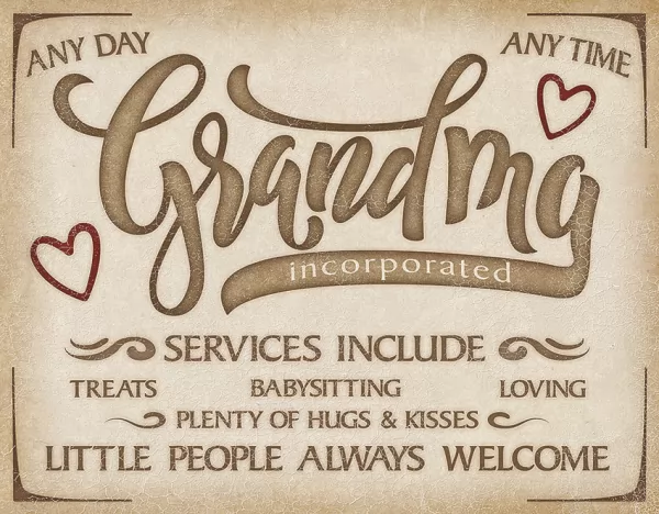 Tin Signs Grandma Inc Sign TSN2266