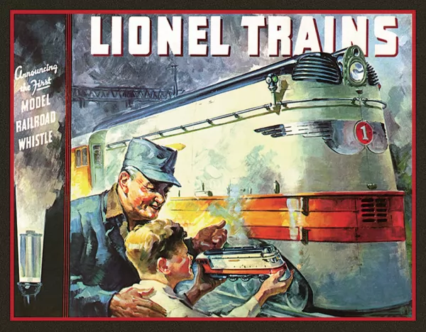 Tin Signs Lionel 1935 Sign TSN2283