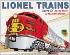 Tin Signs Lionel Santa Fe Sign - TSN2284