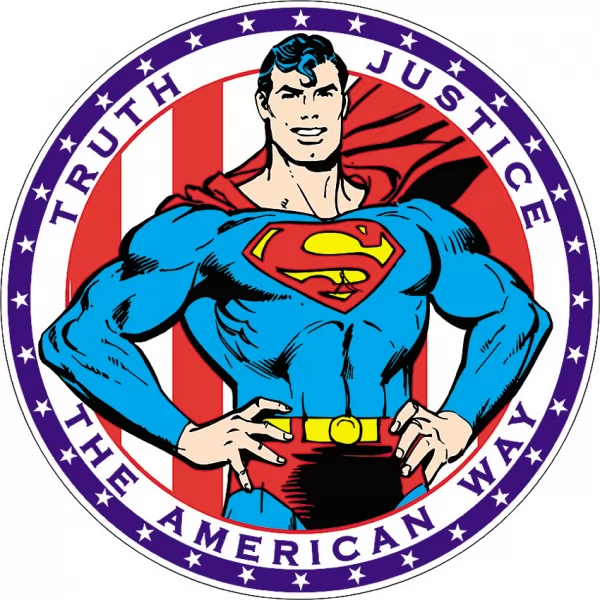 Tin Signs Superman American Way TSN2335