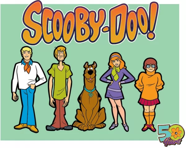 Tin Signs Scooby Doo 50 Years TSN2339