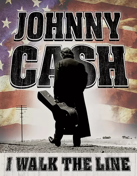 Tin Signs Johnny Cash Walk The Line TSN2345