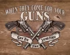 Tin Signs Ammo First Sign - TSN2371