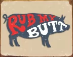 Tin Signs Pork Butt Sign - TSN2406