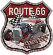 Tin Signs Route 66 Speedway - TSN2421
