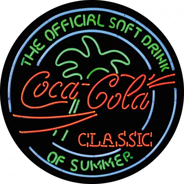 Tin Signs Coke Classic Round TSN2426