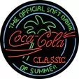 Tin Signs Coke Classic Round - TSN2426