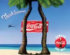 Tin Signs Coke Think Summer - TSN2427