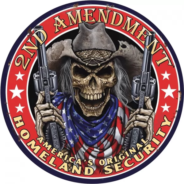 Tin Signs 2nd Amendment Sign TSN2449