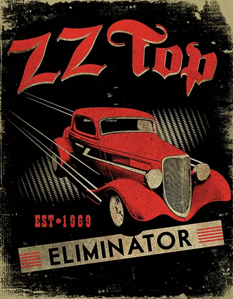 Tin Signs ZZ Top Eliminator TSN2494