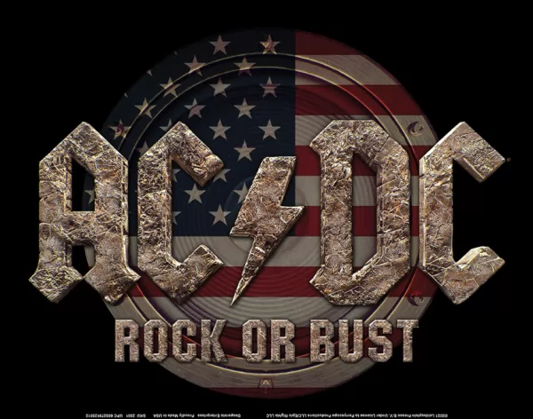 Tin Signs AC-DC Rock or Bust TSN2501