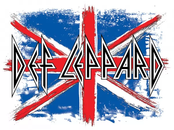 Tin Signs Def Leppard Union Jack TSN2504