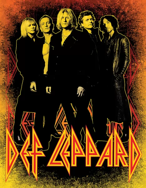 Tin Signs Def Leppard Band TSN2505