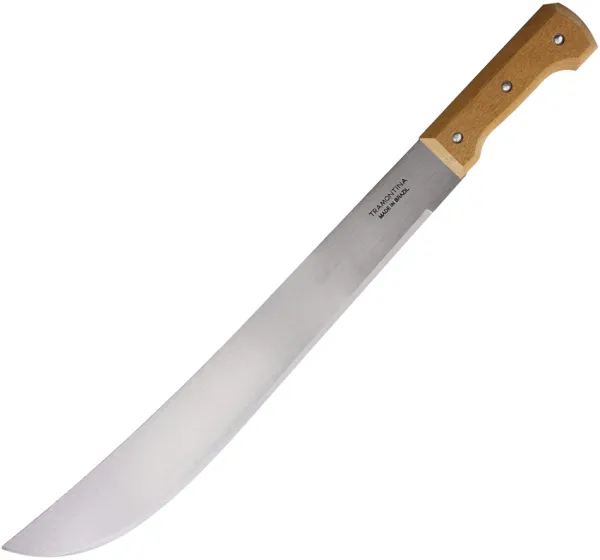 Tramontina TT1018 Wood Handle Machete 23 Inch Overall