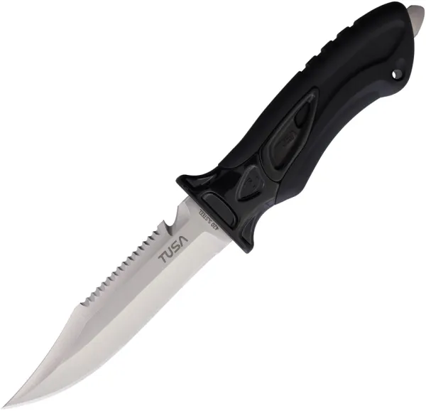 TUSA X-Pert II Dive Knife Black TUS910BK