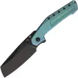 Tuya Knife Digger Framelock Ti Green - TUYBPVDBHGR