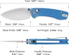 TRIVISA Koala Crossbar Lock Blue TVJM02LMN