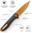 TRIVISA Hummingbird Linerlock CF TVJM07CG14 TRIVISA Hummingbird Linerlock CF TVJM07CG14