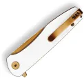 TRIVISA Hummingbird Linerlock Wht G10 TVJM07WG14