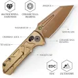 TRIVISA Skarn Crossbar Lock Ti Rose Gl TVJM11RGM