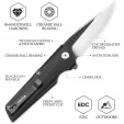 TRIVISA Orion Linerlock Black TVTY01BDG