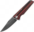 TRIVISA Orion Linerlock Black/Red - TVTY01RBDG