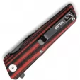 TRIVISA Orion Linerlock Black-Red TVTY01RBDG