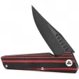 TRIVISA Orion Linerlock Black-Red TVTY01RBDG