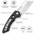 TRIVISA Mensae Linerlock Black-Blue TVTY04BB154G