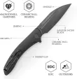 TRIVISA Cuckoo Linerlock Black TVTY30BM14