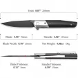 TRIVISA Leominor Linerlock Black TVXW01BKG