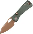 TRIVISA Andromeda Button Linerlock Grn - TVYD02GM14