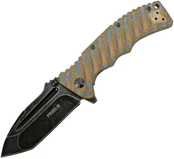 Proelia Linerlock Orange Gray TX010BRB